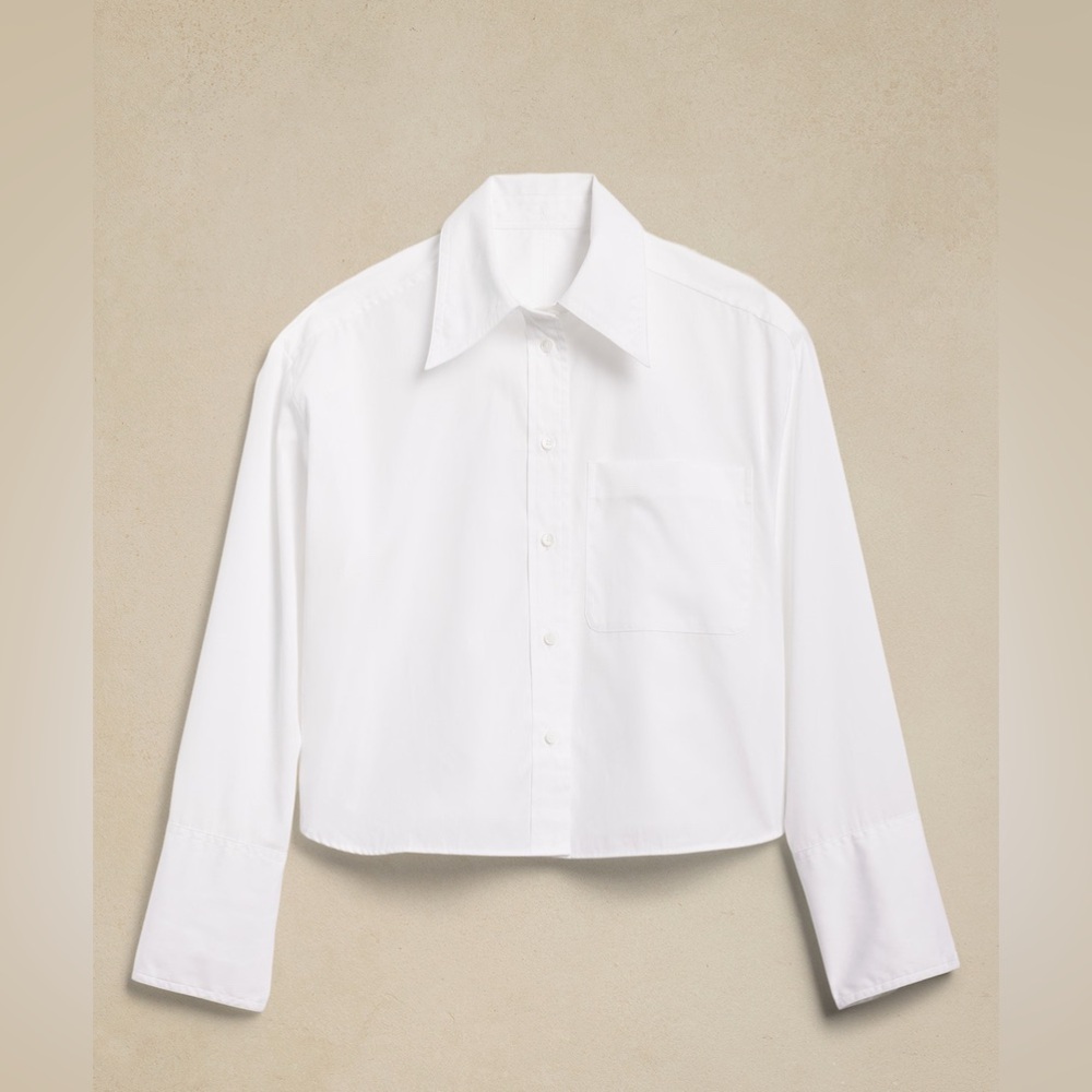 BR The Boxy Crop Shirt - Tall - Picture 3 of 6
